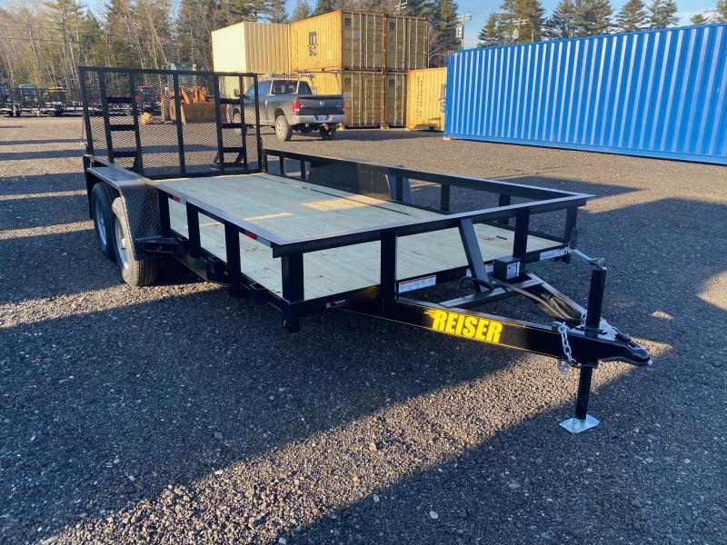 2023 Reiser Trailers 7x16 10K Landscape Trailer w/Rear Ramp Gate