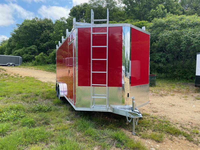 2023 Stealth Trailers 7.5x18 Aluminum 7K Enclosed Cargo Trailer w/Rust