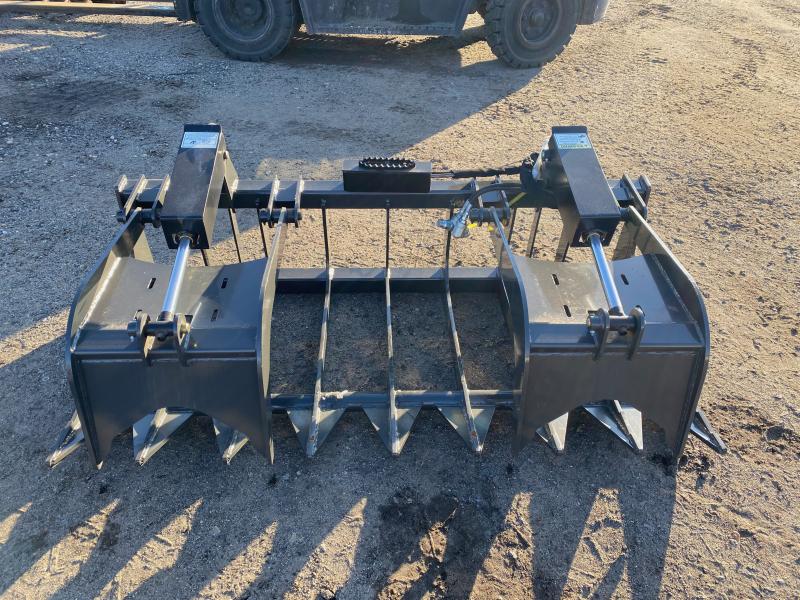 2022 CID 72" Heavy Duty Tractor/Skid Steer Root Grapple Attachment