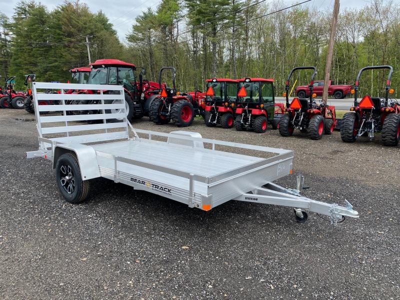2024 Bear Track 6x12 Aluminum 3K Utility Trailer w/Side Rail Kit