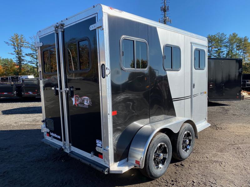2023 Frontier Strider Series Aluminum 2Horse Combo/Slant Load Trailer