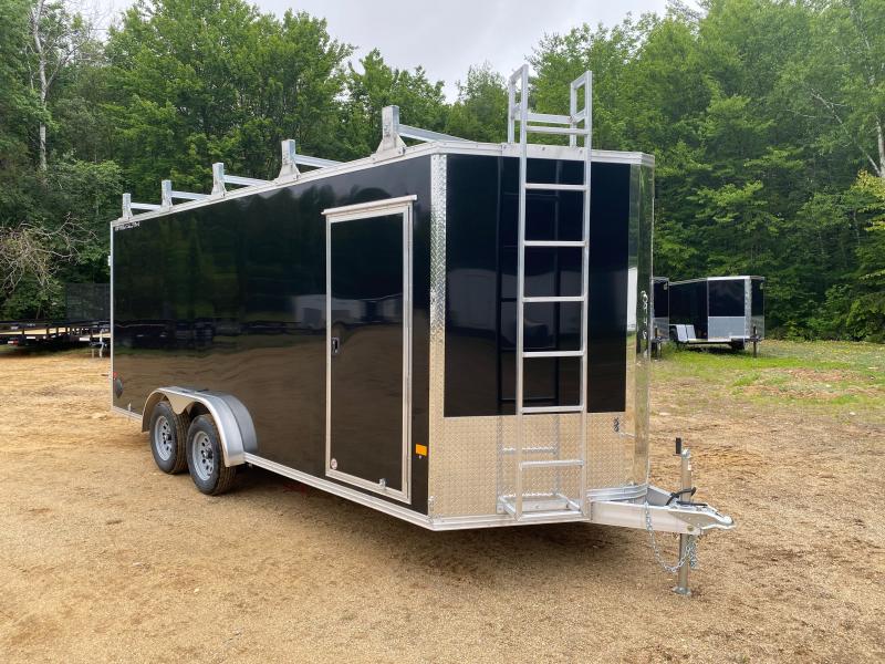 2023 Stealth Trailers 7.5x18 Aluminum 7K Enclosed Cargo Trailer w/Rust