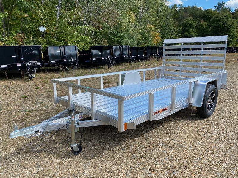 2023 Sport Haven 6x12 3K Aluminum Utility w/Fold Flat Ramp Central NH