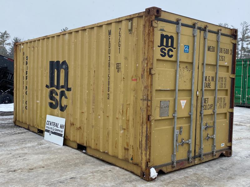 2022 20' Standard Height Wind & Water Tight Storage / Shipping