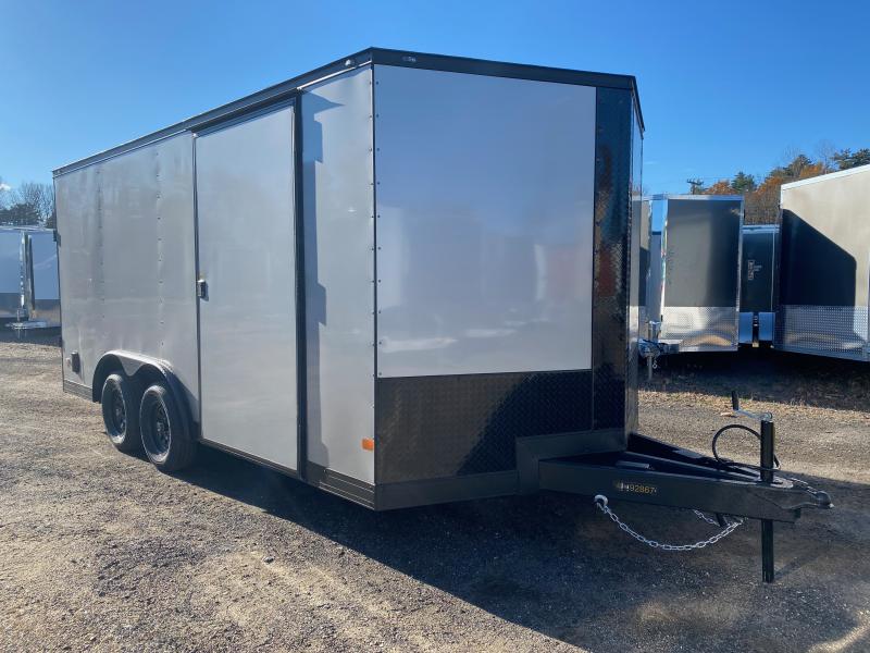 2024 Covered Wagon Trailers 8.5x16 Enclosed 7K Cargo Trailer w/Rear