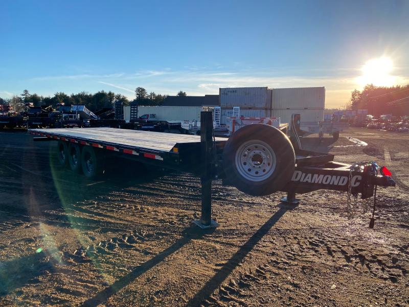 2023 Diamond C Trailers 8.5x26 Powder Coated 24K Full Tilt Deckover Equipment Trailer w