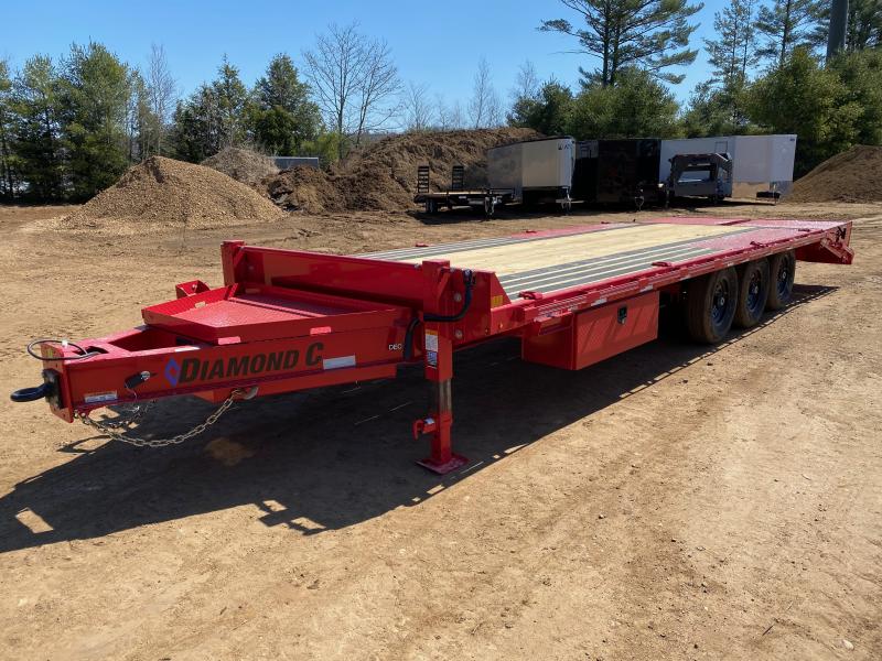 2023 Diamond C Trailers 8.5x24 Powder Coated 24K Deckover Equipment
