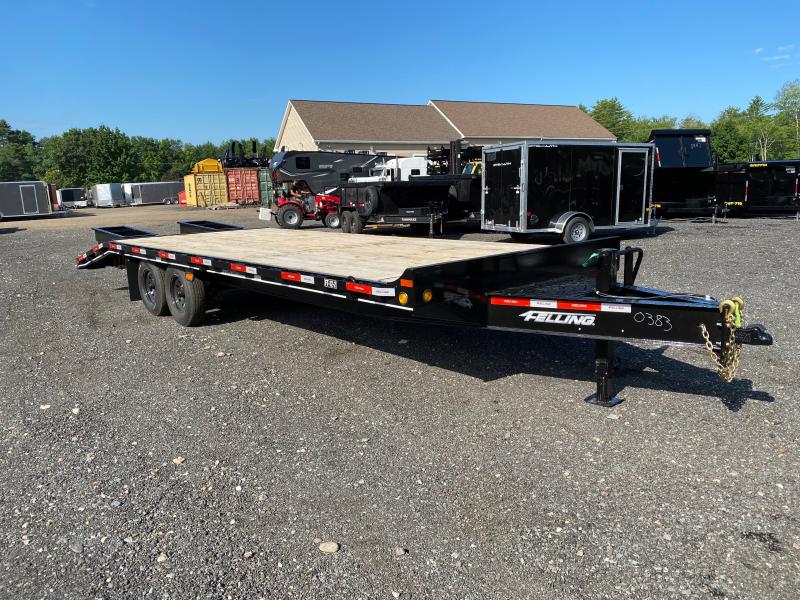 2023 Felling Trailers 8.5x20+5 Powder Coated 14K Deckover Equipment Trailer w/Fold Flat Ramps 2023 Felling Trailers 8.5x20+5 Powder Coated 14K Deckover Equipment Trailer w/Fold Flat Ramps