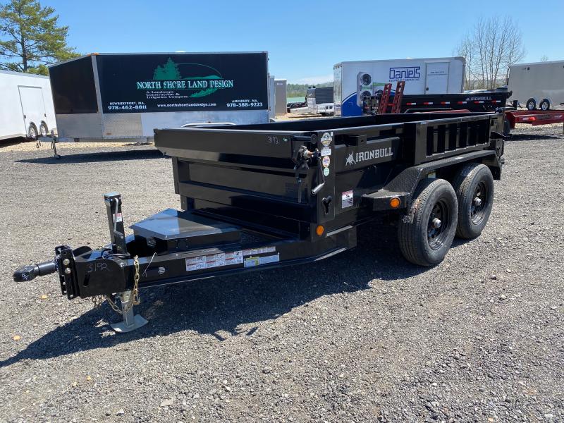 2022 Iron Bull 5x10 Powder Coated 10K Dump Trailer w/Tarp Kit & Ramps