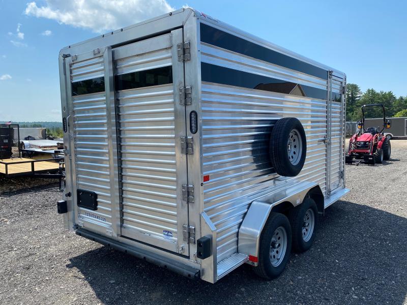 2023 Frontier Aluminum Livestock Series 16' 7" Horse Trailer w/Extra Height & 8K Jack Central