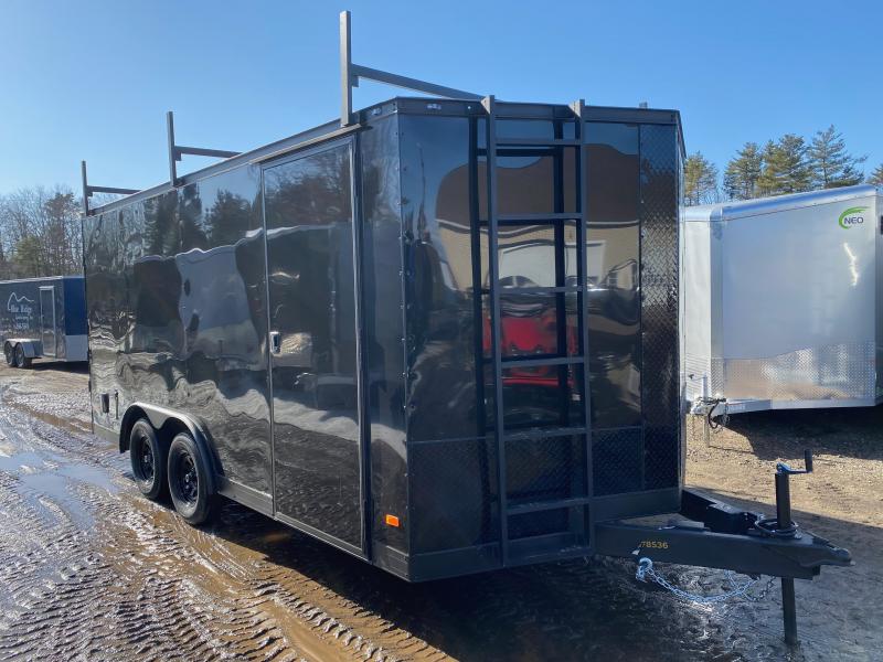 2023 Covered Wagon Trailers 8.5x16 Enclosed 7K Cargo Trailer w/Ladder