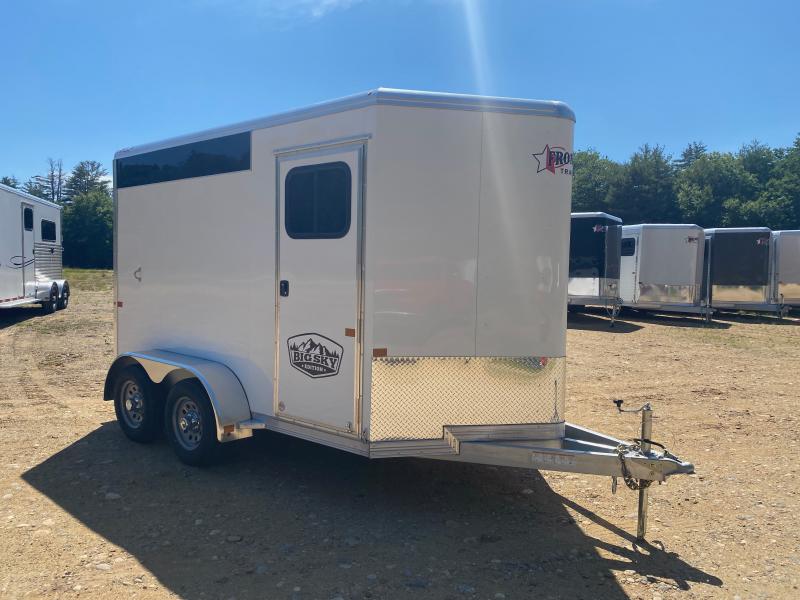 2024 Frontier Colt Big Sky Series 2Horse Slant Load Horse Trailer w