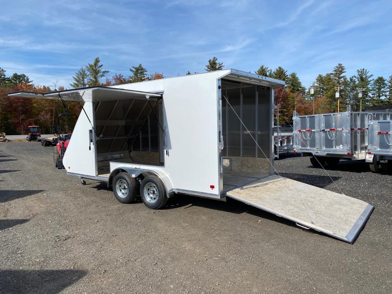 2023 SnoPro Trailers 7.5x16 Aluminum Enclosed SxS/Snowmobile Trailer w