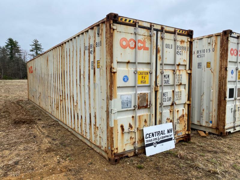 2023 40' High Cube Wind & Water Tight Storage / Shipping Container Central NH Trailers Dump