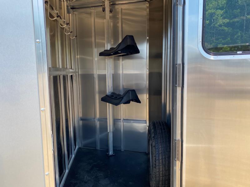 2025 Frontier Colt Big Sky Series 2Horse Slant Load Horse Trailer w