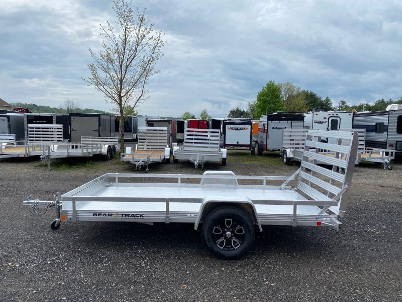 2024 Bear Track 6x12 Aluminum 3K Utility Trailer w/Side Rail Kit