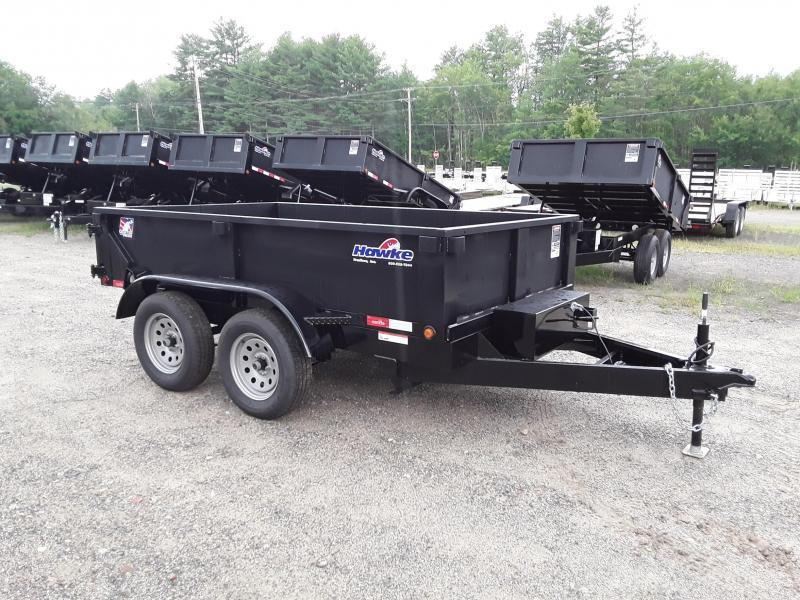 Hawke 6 X 10 Deck Over Dump Trailer Hawke 6 X 10 Deck Over Dump Trailer