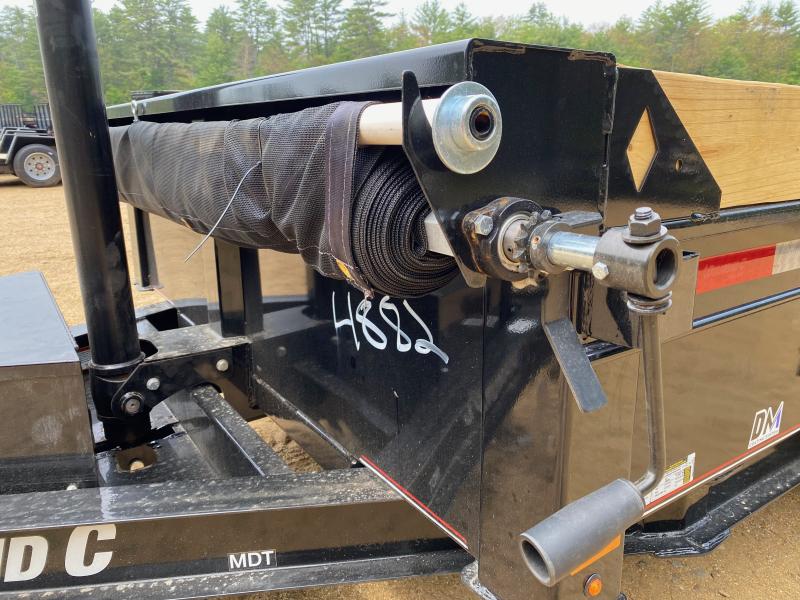 2023 Diamond C Trailers 6.5x12 Powder Coated 10K Telescopic Dump