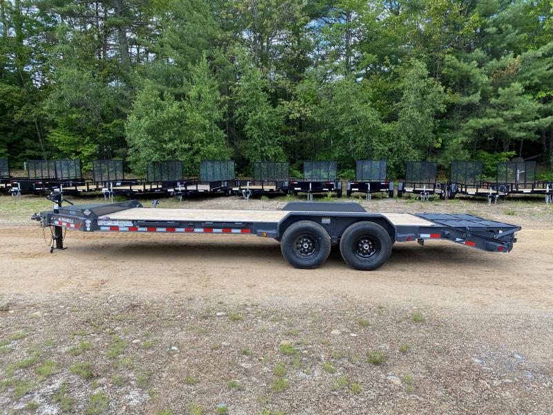 2023 Iron Bull Trailers 7x22 Powder Coated 14K Equipment Trailer w/Full