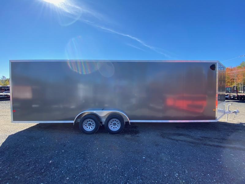 2023 EZ Hauler 7x24+4.5 Aluminum 4Place Inline Snowmobile Trailer w