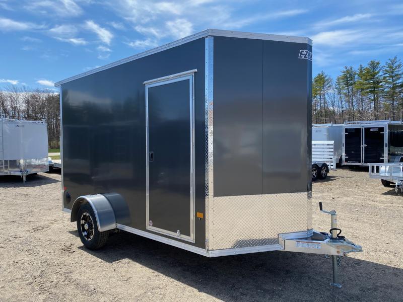 2022 EZ Hauler 7x12 Aluminum 5K Enclosed Cargo Trailer w/9" Extra