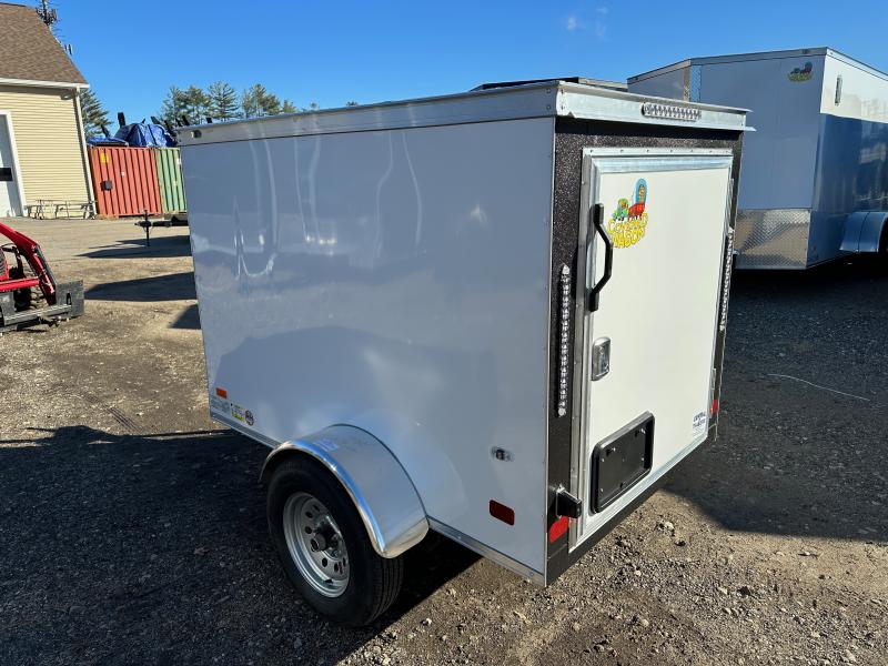 2023 Covered Wagon Trailers 4x6 Enclosed 2K Cargo Trailer w/Single