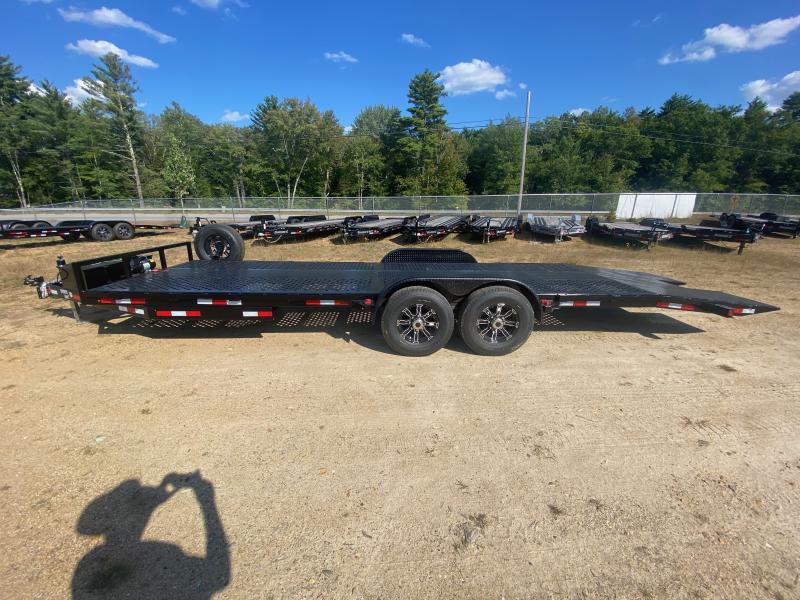 2024 BCL Fabrication 7x24 Steel Deck 14K Tilt Equipment Trailer w/Winch