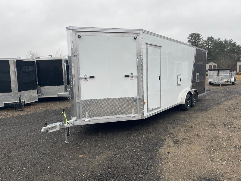 2023 SnoPro Trailers 101x12 Hybrid 2Place Snowmobile Trailer w/Rust