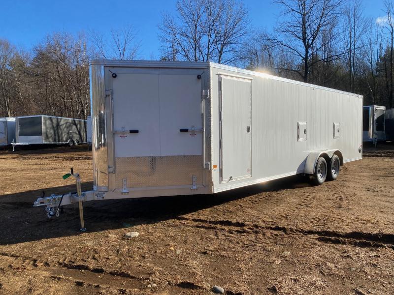 2024 Stealth Trailers 7x24 Enclosed 4Place Snowmobile Trailer w/Fuel