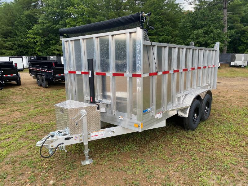 2025 CargoPro Trailers 7x14 Aluminum 14K High Side Dump Trailer w/Tarp