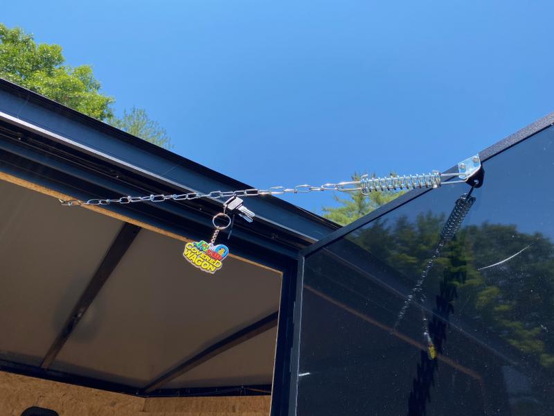 2024 Covered Wagon Trailers 7x12 Enclosed 7K Motorcycle/Cargo Trailer w