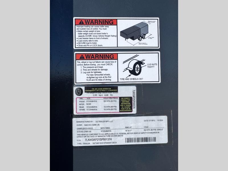 new Cargo (Enclosed) Trailers HD Trailers HD TRAILERS MFG LLC for sale, in Slaton, TX Thumbnail 2