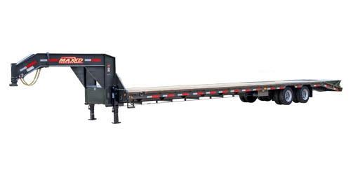 2019 MAXXD LHX - 40K Gooseneck Flatbed