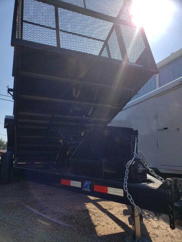 2021 AT Trailers Dump Trash trailer Dump Trailer Hobbs Trailers near