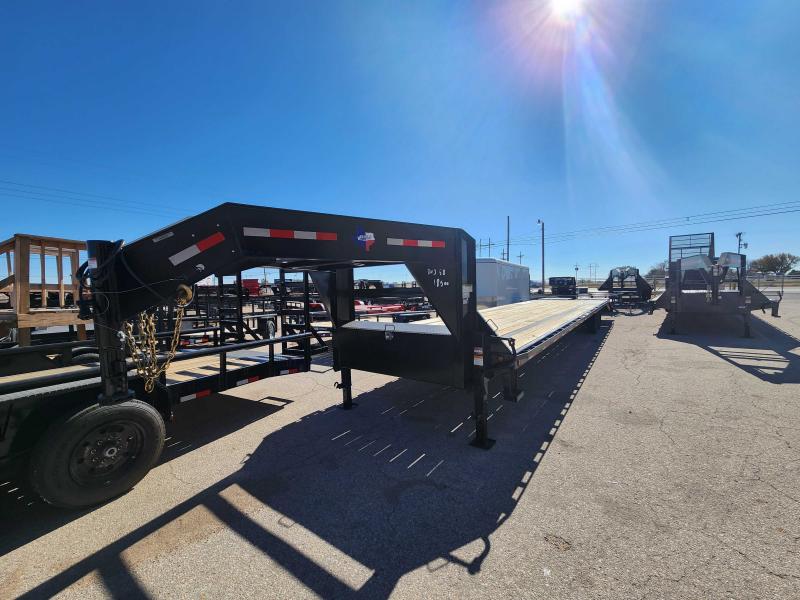 2022 DNJ Trailers, LLC 40'x102" On Deck Over Flatbed Trailer Hobbs Trailers near Carlsbad and