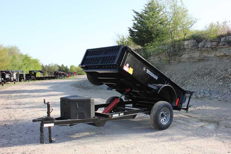 2019 Titan Trailer 5' x 8' Mini-Dump 2019 Titan Trailer 5' x 8' Mini-Dump