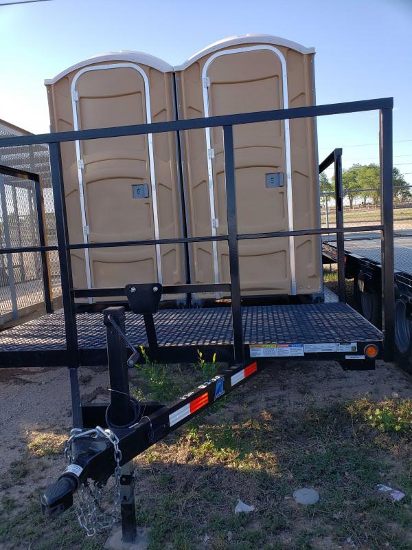 2021 AT Trailers Potty Trash Trailer Near Me Trailer Classifieds
