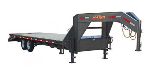 2019 MAXXD GSX - Gooseneck Flatbed with Singles