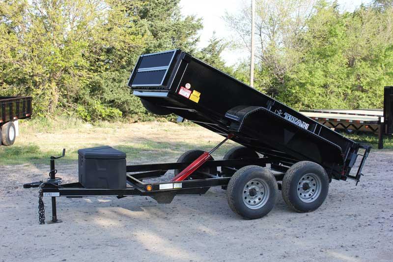 2019 Titan Trailer 5' x 10' Mini-Dump 2019 Titan Trailer 5' x 10' Mini-Dump