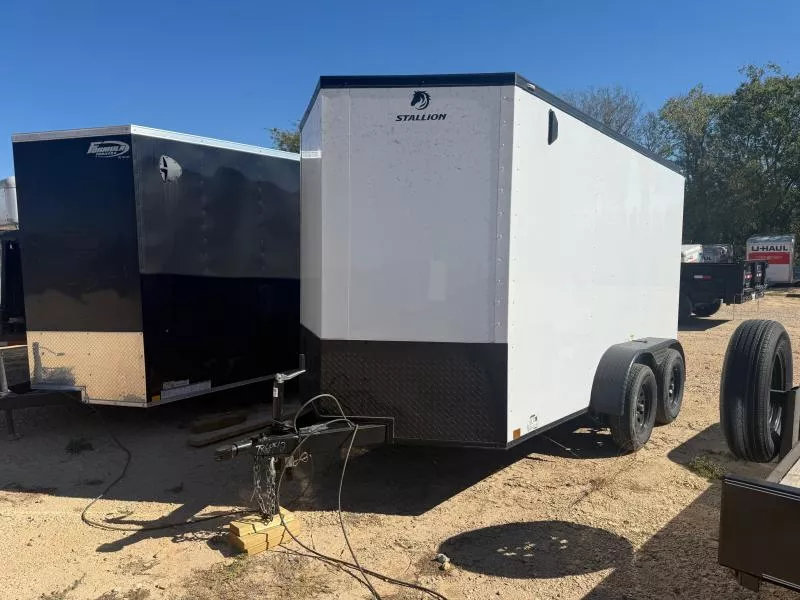 used Cargo (Enclosed) Trailers Stallion Manufacturing LLC  for sale, in Buda, TX Thumbnail 2