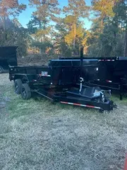 2026 Caliber Trailers 7X16 TA Dump Trailer 