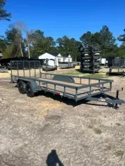 2025 GPS Trailers 7x18 TA Utility Trailer 