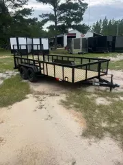 2026 GPS Trailers 7X16 TA Utility Trailer 