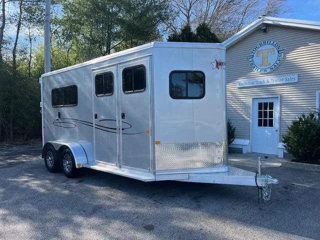 2025 Frontier Trailers AMBASSADOR 2 HORSE STRAIGHT  67" TACK