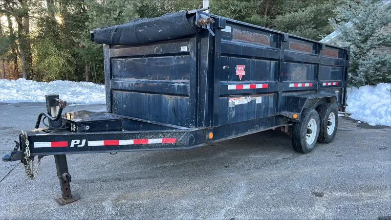used Dump Trailers PJ Trailers  for sale, in North Scituate, RI Thumbnail 3