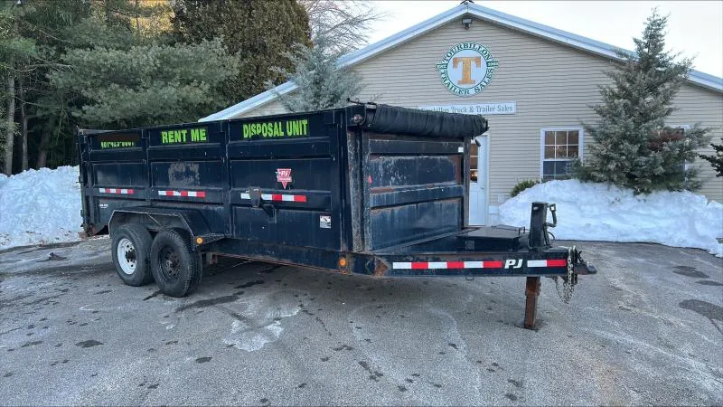 2020 PJ Trailers 16' X 83" LOW PRO HIGH SIDE DUMP