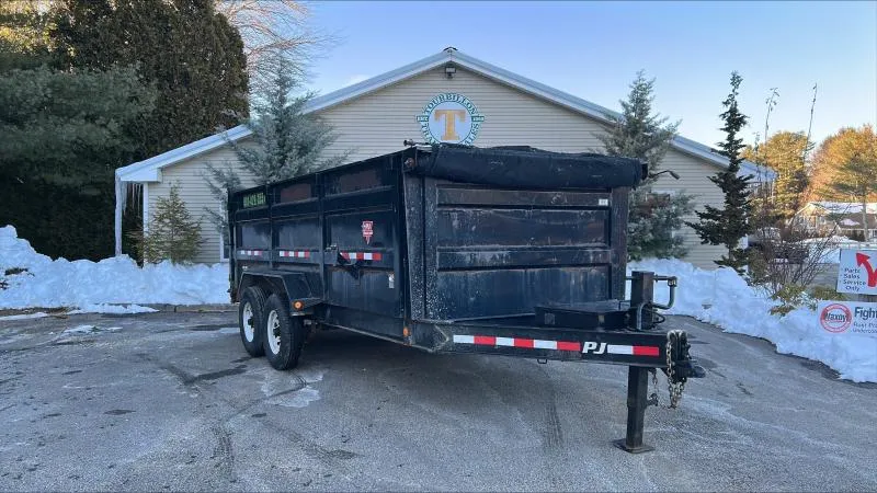 2020 PJ Trailers 16' X 83" LOW PRO HIGH SIDE DUMP