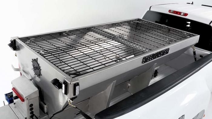 2021 Fisher Engineering 4.5 Yard Steelcaster Electric Spreaders 2021 Fisher Engineering 4.5 Yard Steelcaster Electric Spreaders
