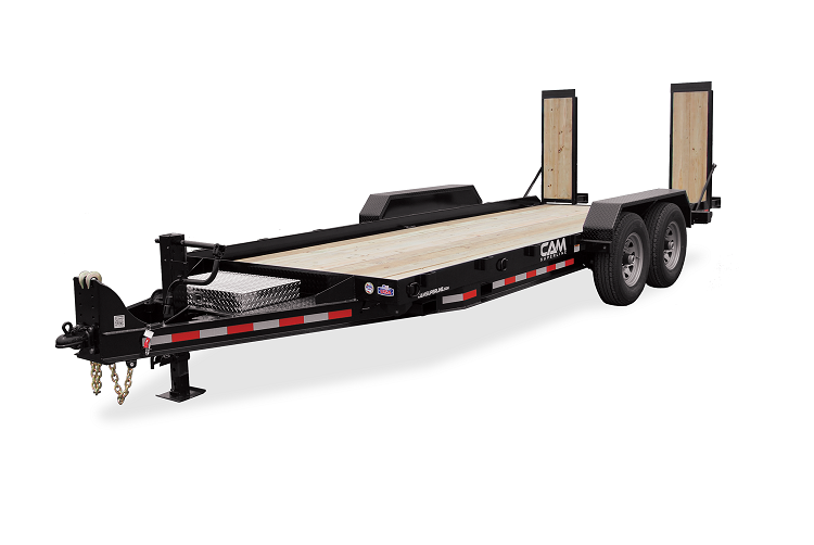 2023 Cam Superline P7CAM18 (7 Ton Equipment Hauler Angle Trailer 8.5 x 18) Other Equipment Trailer KPbpsuwa48bk