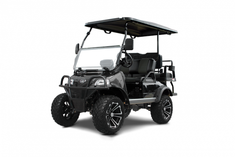 2025 Evolution Evolution Model FORESTER 4 PLUS Black Golf Cart aHGUd6y2zmrm